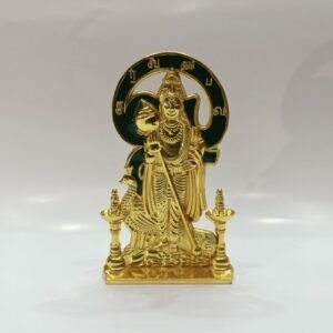 God murugan with om saravana bhava idol