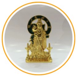 God murugan with om saravana bhava idol